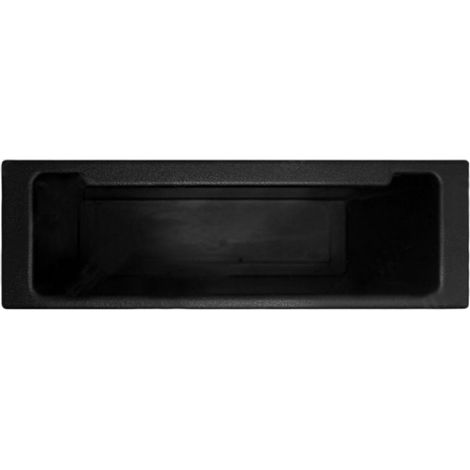 3X Boîte de Rangement de Tableau de Bord Radio Stéréo de Voiture 1Din Pocket Kit pour,3 x boîte de rangement,Noir (1/5)