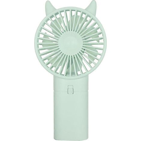 Mini ventilateur portable silencieux, ventilateur électrique à main, fonctionne sur piles (1/2)