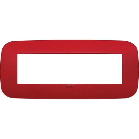 VIMAR - 19687.85 Placca Round 7M rosso