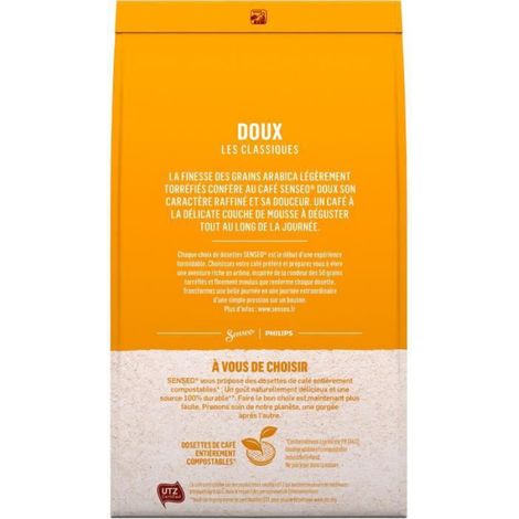 Dosette Café - Compatible Machine Senseo - 54 Pièces - Dosettes Filtrantes Sans Aluminium (1/2)