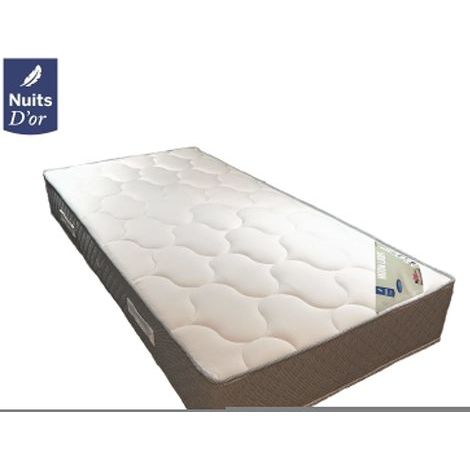 Matelas 100x200 - Densité 35 Kg/m3 - 24 CM - Soutien Ferme - Confort Optimal - Usage Quotidien - Protège Matelas OFFERT - Matelas Moonlight (1/5)