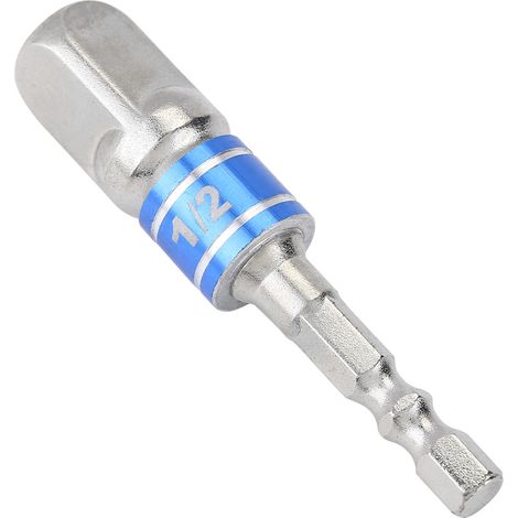 Adaptateur de douille 3 pièces pour perceuse, écrou, rallonge électrique 1/4", 3/8", 1/2" (1/4)