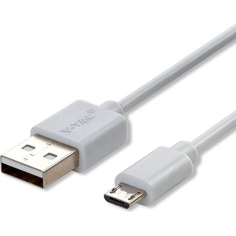 1M. MICRO USB CAVO BIANCO - PEARL SERIES