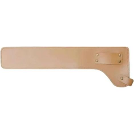 Filiyano-Pince à feu de cheminée, pince à charbon, étui en cuir, pince à barbecue avec housse de protection, pince à barbecue pour le camping et les