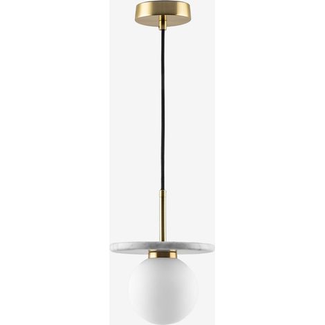 SKLUM Eustace Deckenlampe aus Marmor und Kristall Marmor                                  