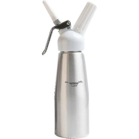 Distributeur de crème de 500 ml, siphon à crème professionnel avec 3 embouts (1/5)