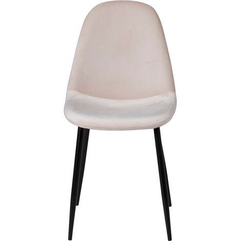 Polar Esszimmerstuhl Velour beige.
