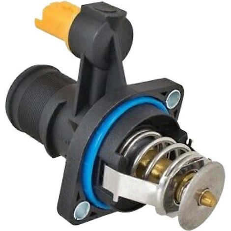 Boîtier de thermostat de liquide de refroidissement moteur pour système de refroidissement automobile 9648542680, compatible avec les modèles 307, 407, C4, C5, 1338E4 et 1338.E4. (1/5)