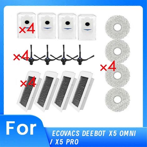 16-teiliges Zubehör für Deeboot X5 Omni Kehrmaschine (1/5)