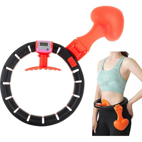3481 MASSAGGIATORE CON RUOTA PER ESERCIZI HULA HOP CON PESI