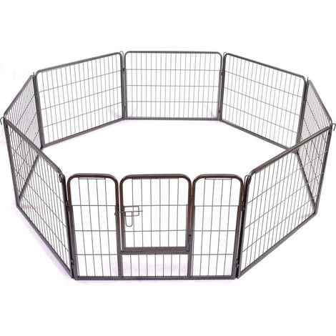 Bc-elec - 5663-1306 LAUFGITTER WELPENFREIGEHEGE WELPENAUSLAUF FREIGEHEGE HUNDEGEHEGE LAUFSTALL 80X60CM