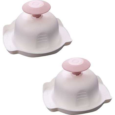 Ensemble de 2 protège-mains pour la découpe et le râpage, en plastique, légers et résistants. (1/5)