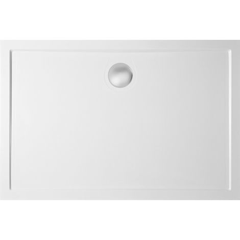 Receveur de douche en marbre cultivé GALLET 120x90cm (1/4)