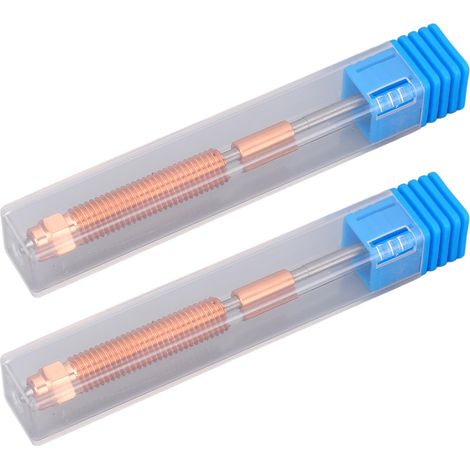 Buse à échange rapide en alliage Ti, en acier trempé CrZrCu, tout métal intégré pour imprimante 3D K2 PLUS, 0.4mm, 2 pièces (1/5)