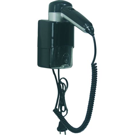 MEDICLINICS SC0030CS Secador de Cabello Individual Acabado Negro Potencia 540-1240W - ref: SC0030CS