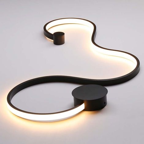 Barcelona Led – Applique murale LED 30W blanc chaud 2800K – Aluminium – Efficace énergétiquement – Pour espaces commerciaux et résidentiels (1/5)