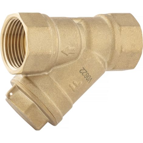 Filtro a maglia obliqua, femmina-femmina, DN20, G3/4 (1/2)