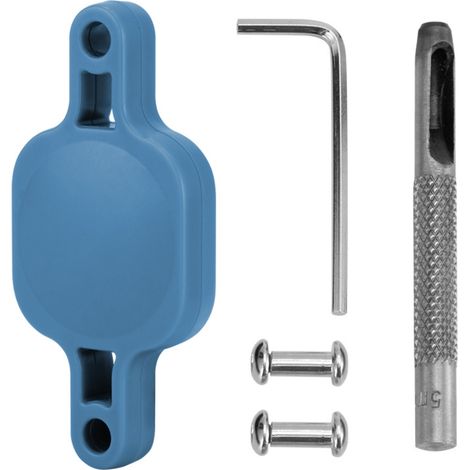 Wasserdichte Hülle für Haustierhalsbänder, kompatibel mit Airtag, Diebstahl- und Verlustschutz, für Halsbänder aller Breiten. (1/5)