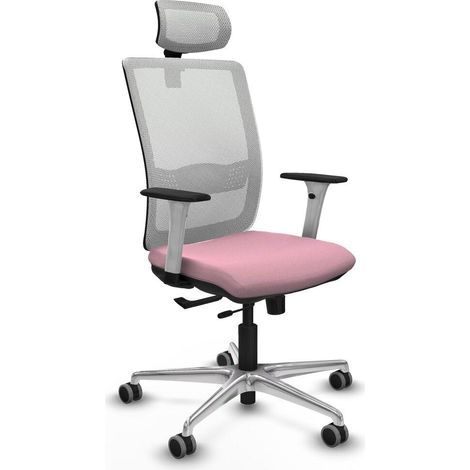 Piqueras y Crespo Haches silla de escritorio rosa confortable