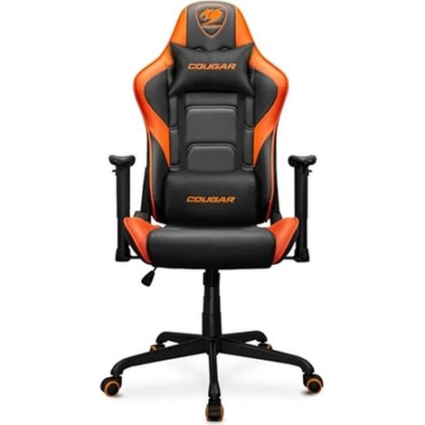 Sedia da gaming COUGAR Armor Elite, nera e arancione (1/4)