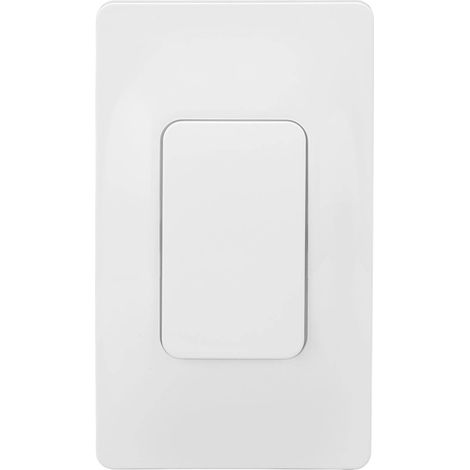 Interrupteur mural sans fil auto-alimenté 433 MHz avec télécommande et sans piles