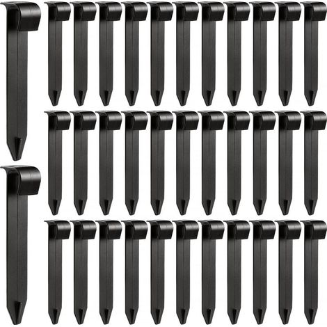 CYRILL – 35 Pièces 16mm Piquets de Support de Tuyau D'irrigation, D'irrigation D'égouttement Support, Irriging Drip Support Stakes, pour Tube d'égouttement 16mm, pour Potagers, Jardins, Parterres (1/5)