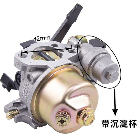 168f Benzinmotor, Universalvergaser, Wasserpumpe, Motorfräse, Fräsmotor, GX160 Absetzbeckenvergaser (1/4)