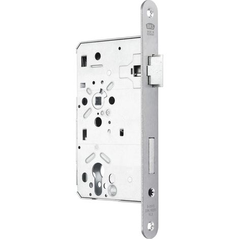 BKS Türschloss PZ-Schloss Klasse 3 Dornmaß 65 mm Stulp 24 mm DIN Rechts Entfernung 72 mm Haustürschloss Einsteckschloss von SOTECH für Haustüren