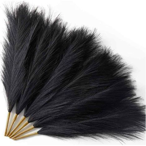 Pampas Séchées - Herbe de Pampa Artificielle 55 cm - Décoration Intérieure Bohème Salon Chambre Table de Mariage - Lot de 20 Tiges (1/5)