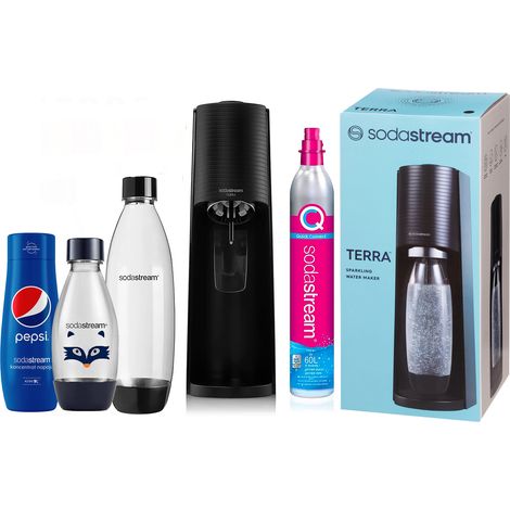 Produttore di acqua gassata SODASTREAM TERRA SATURATOR famiglia Zettaw MAX (1/3)