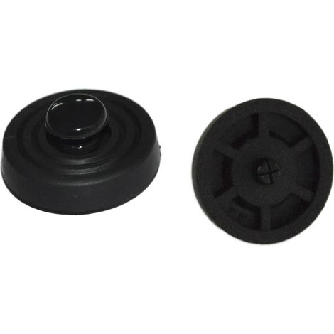 Pied en caoutchouc RS PRO Ø 21mm ( Prix pour Sachet de 50 )