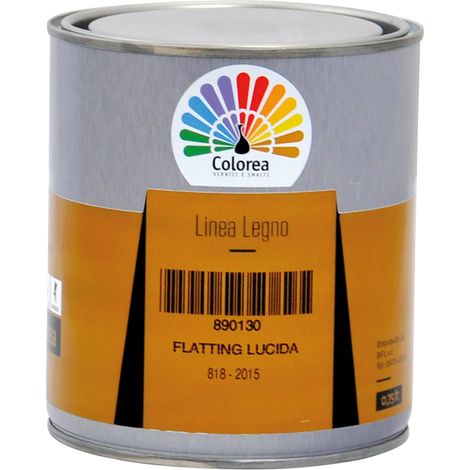 VERNICE FLATTING 'COLOREA' Lt. 0,750 Trasparente lucida- 6 pezzi  - COLOREA