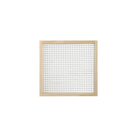Tamis de jardin léger en bois – Tamis à terre, gravier et compost avec mailles de 8 mm × 8 mm pour séparer pierres, déchets et impuretés (1/5)