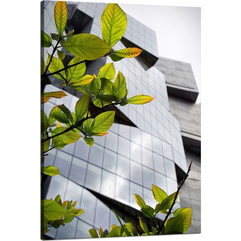 Leinwanddruck Architektur Modernes Gebäude 80x120 cm