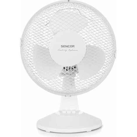 Sencor SFE 2310WH Tischventilator weiß leise
