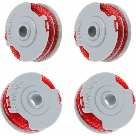 Bobine de fil de rechange pour débroussailleuse 1,5 mm – 10 m – ABS durable et nylon – Alimentation automatique – Lot de 4 pièces - FLY021 (1/5)