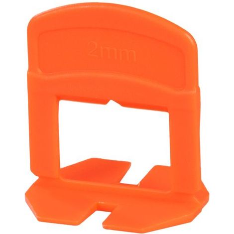 Distanzhalter L Strend Pro, Nivellierung, für Fliesen, 2.0 mm, Packung 100 Stk., Kunststoff rot
