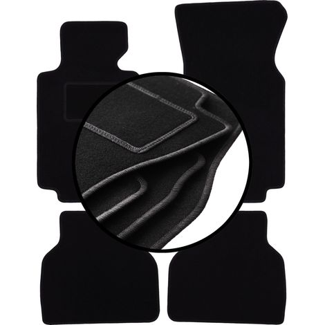 Komplettset Veloursmatten für: BMW 7 E38 Limousine (1994-2001)