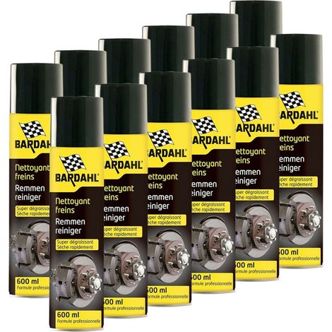 BARDAHL Pack de 12 Nettoyants freins 600ml