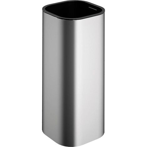 COSMIC Toothbrush holder, Brushed stainless steel, NEA Collection
