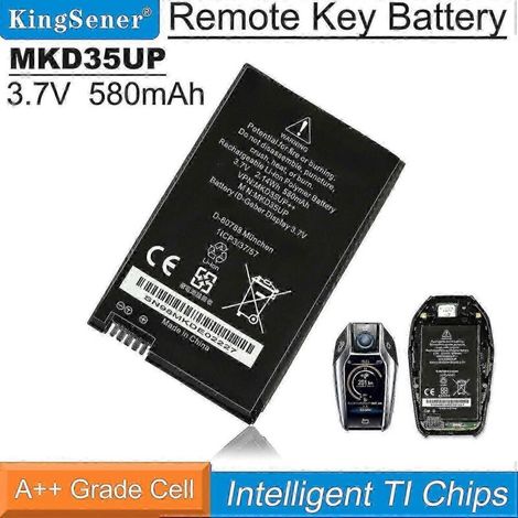 Pile pour clé télécommande LCD Mkd35up 1icp3/37/57 9442976 6814351 pour BMW GT 5 6 7 X3gt57 i8 X3 X5 X6 5310le 730 740 745 760l (1/5)
