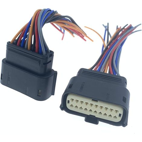 Anwendbar auf die Steckverbinder des Frontstoßstangen-Radarsystems für Ford Focus, Taurus, Ford Escape, Mondeo, Edge, Territory, Escort und Escape. (1/4)