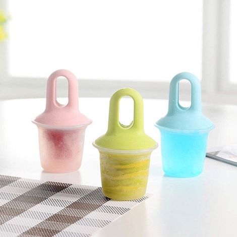 Moldes de helado TopHomer Mini de colores - Moldes para paletas heladas caseras para niños (1/5)
