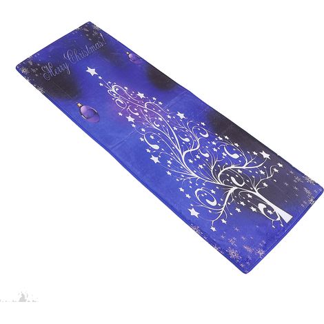 Tapis de porte en flanelle, tapis de cuisine, tapis de bain, tapis de chambre, tapis de salon, décoration de Noël (1/5)