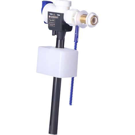 Flotteur de chasse d'eau 3/8'' – Alimentation d'eau latérale – Mamelon en laiton – Compatible avec modèles Geberit (1/3)