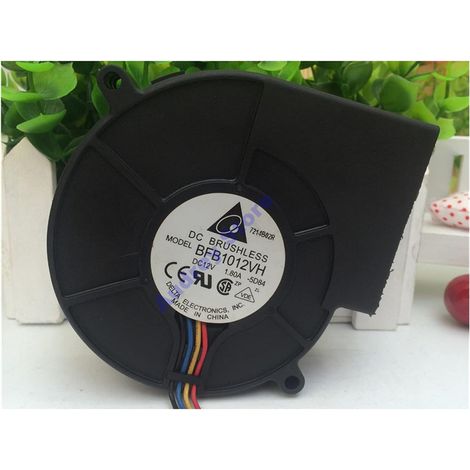 ventilateur soufflant BFB1012VH DC12V 1.8A 21.6W 9733 4 Ventilateur centrifuge TurboWire 5300RPM 4 6CFM Souffleur à turbine (1/2)