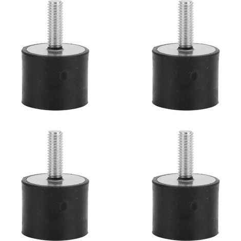 4 supports antivibratoires en caoutchouc, silentblocs amortisseurs de chocs (VE2520 M618) (1/5)