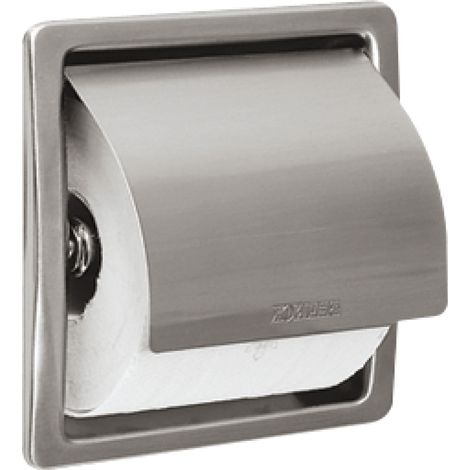 KWC Stratos WC-Rollenhalter 153x153x129mm, Unterputz, CNS, seidenm.