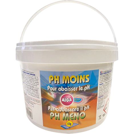 Réducteur de pH Aiga MAREVA pour piscine - 5Kg - 161008U