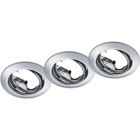 Spot encastré plaf. JURA chromé 3xGU10 Trio 650100306 (1/3)